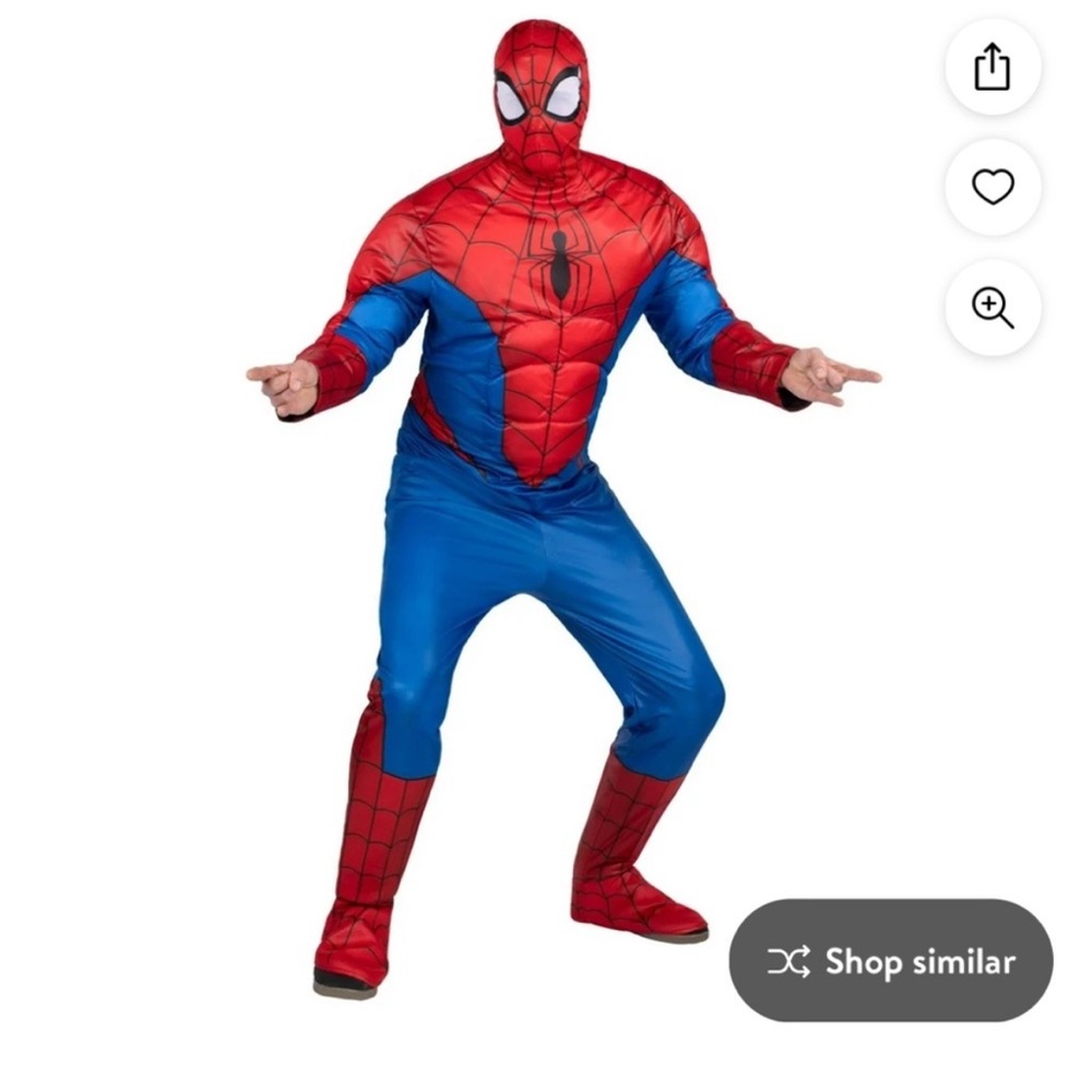 Men’s Spiderman Costume
